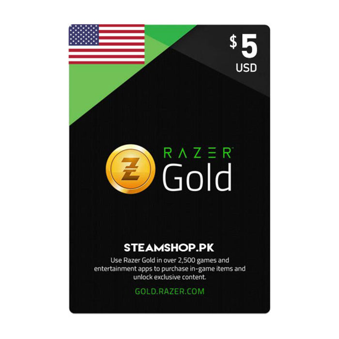 Razer Gold Gift Card 5 USD US