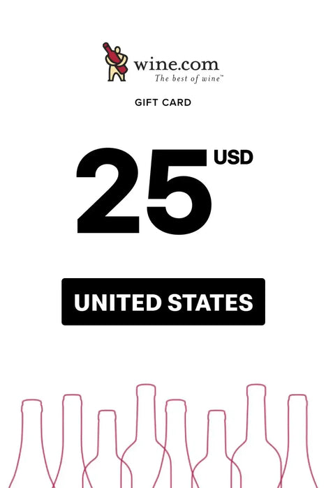Wine.com 25 USD (Gift Card) (US)