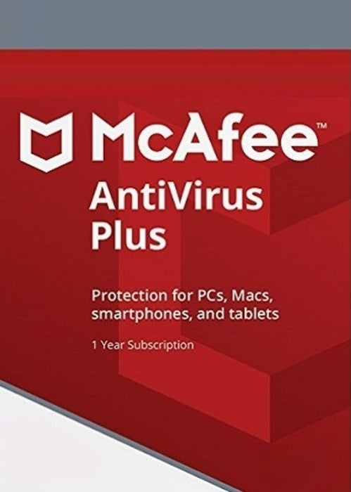 McAfee AntiVirus Plus - 1 Year Unlimited Devices Key