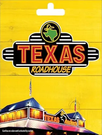 Texas Roadhouse Gift Card USD US $25