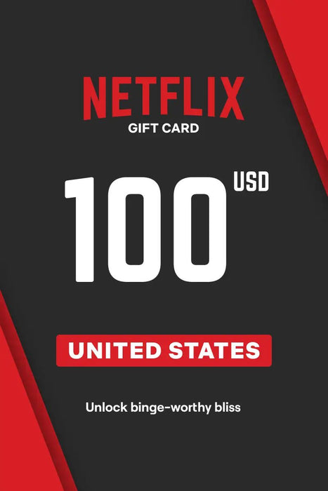 Netflix Gift Card 100 USD UNITED STATES