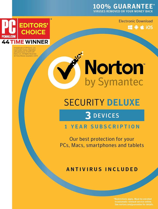 Norton Security Deluxe 2020 EU Key (1 Year / 3 Devices)
