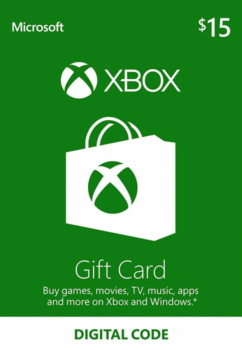 XBOX Gift Card 15 USD (US)