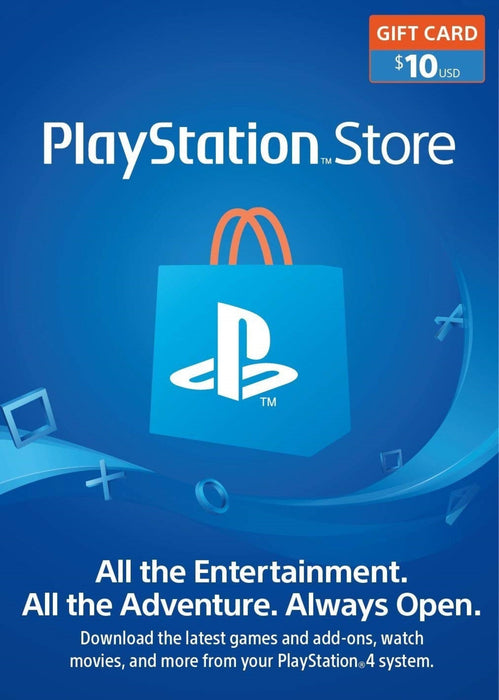 PSN 10 USD