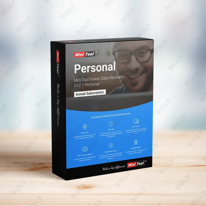 MiniTool Power Data Recovery Yearly Subscription (1 Year / 1 PC)