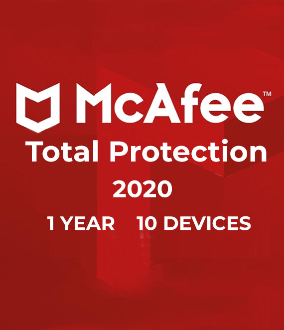 McAfee Total Protection 2020 (1 Year / 10 Devices)