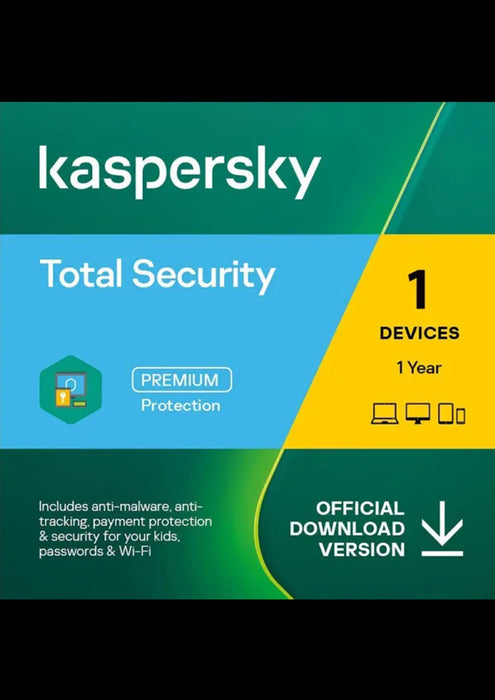 Kaspersky Total Security 2023 Key (1 Year / 1 Device)