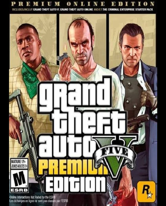Grand Theft Auto V GTA 5 - Premium Online Edition EU