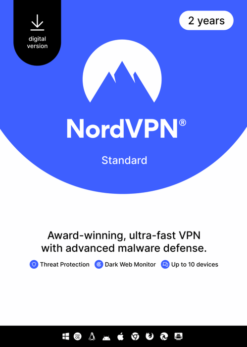 NordVPN - 2 Years Subscription Key