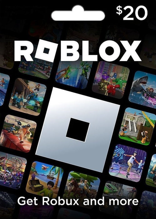 Roblox 20 USD (Gift Card)
