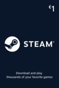 Steam Gift Card 1 EUR Steam Key GLOBAL
