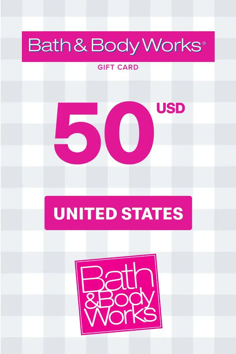 Bath and Body Works 50 USD (Gift Card) (US)
