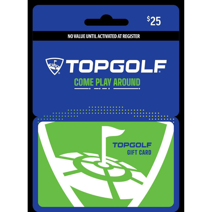 Topgolf $25 Gift Card US