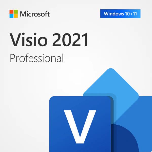Microsoft Visio 2021 Professional (PC) - Microsoft Key - GLOBAL