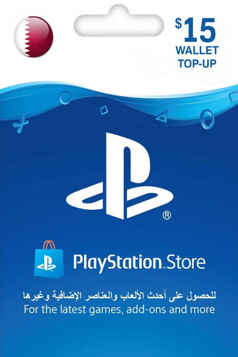 PlayStation Network Card PSN 15 USD Qatar