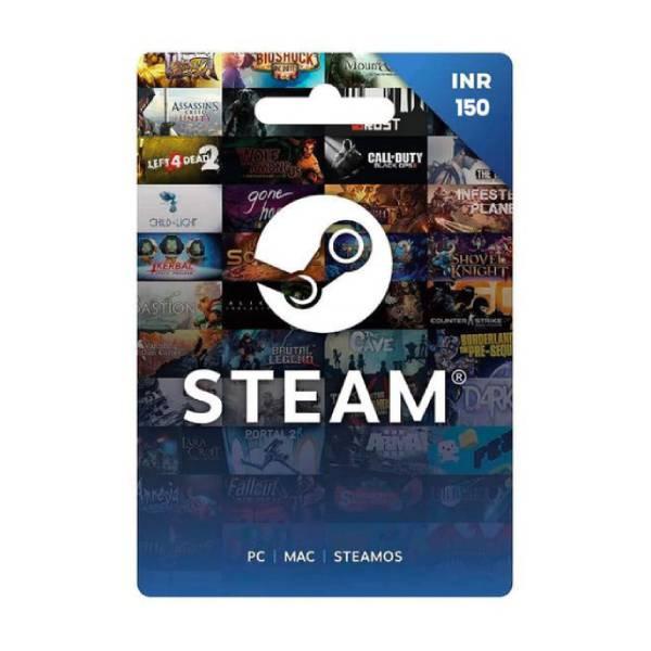 Steam Gift Card 150 INR - Steam Key - For INR Currency Only