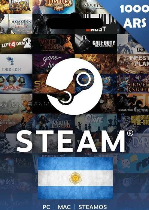 Steam Gift Card 1000 ARS