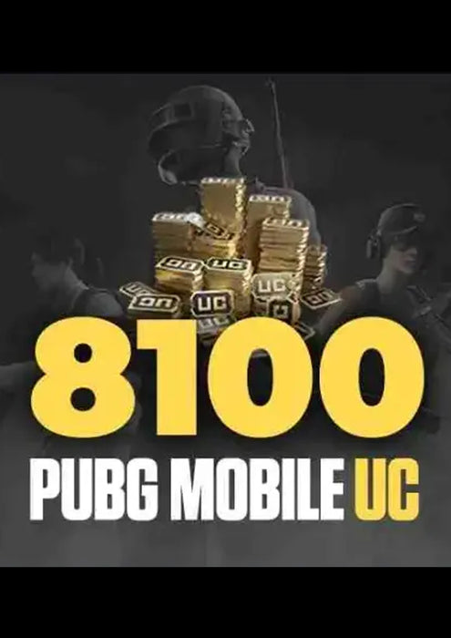 PUBG Mobile - 8100 UC