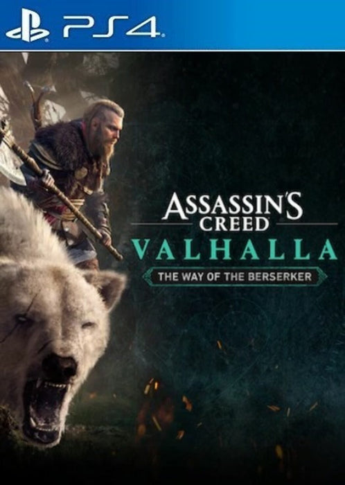 Assassin's Creed Valhalla - The Way of the Berserker DLC EU PS4 CD Key
