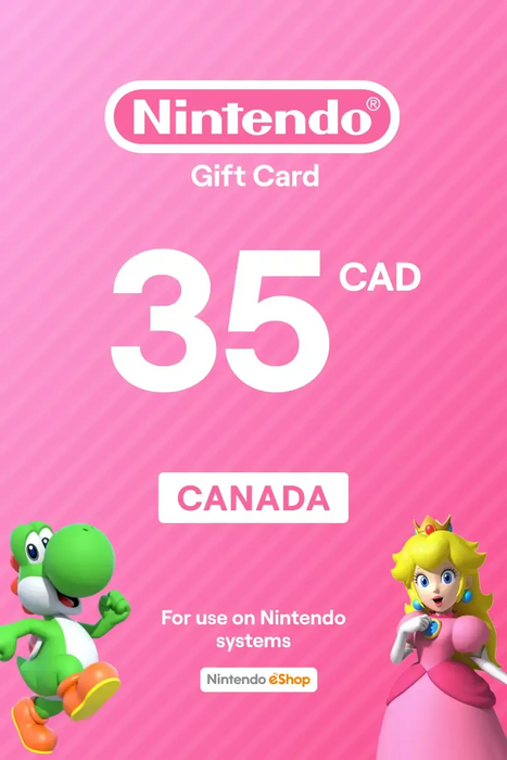 Nintendo eShop 35 CAD