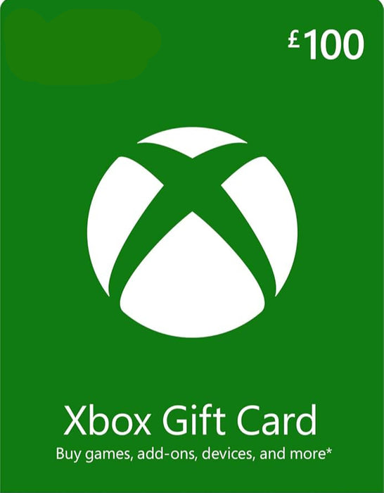 XBOX Live Gift Card 100 GBP XBOX LIVE Key UNITED KINGDOM