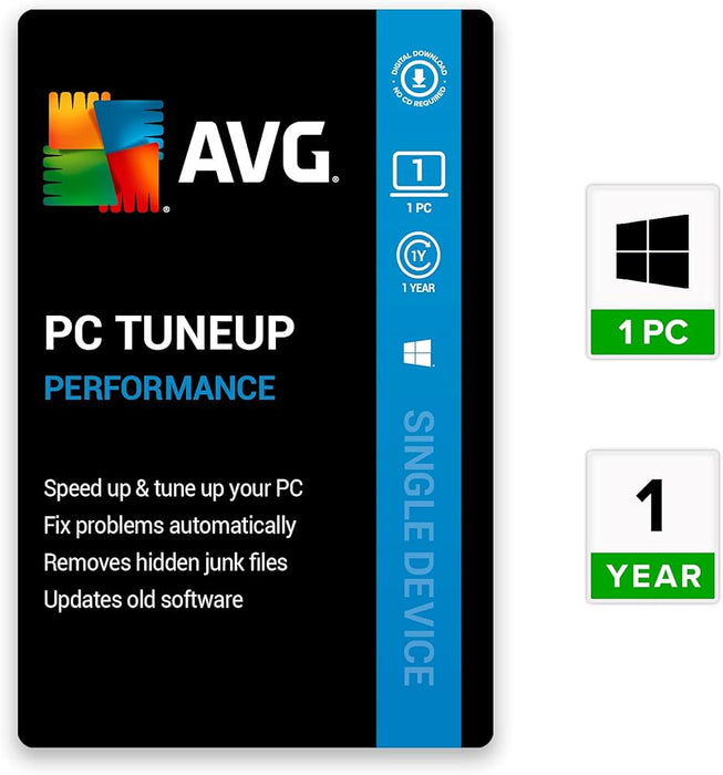 AVG PC TuneUp 2022 (1 Year / 1 PC)
