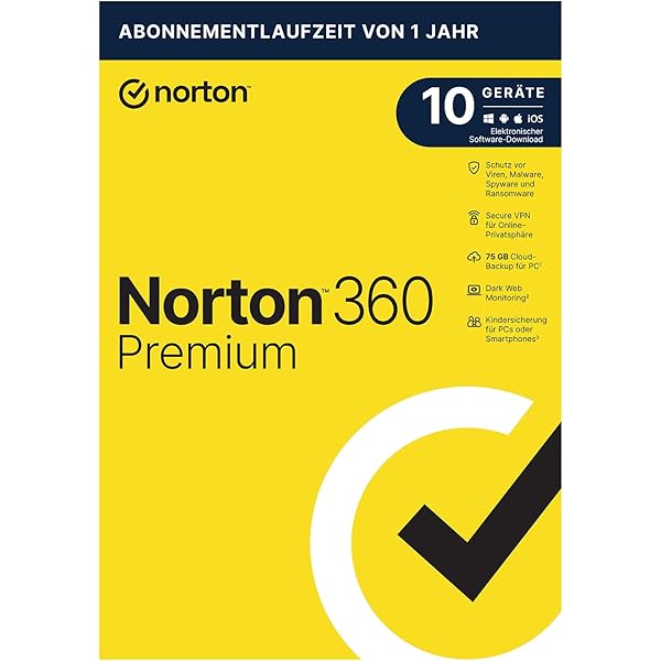 Norton 360 Deluxe EU Key (1 Year / 5 Devices)