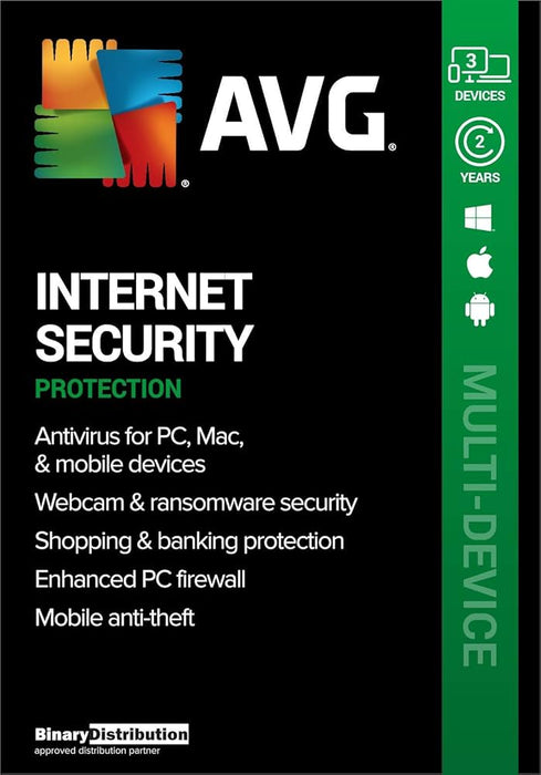 AVG Internet Security Multi-Device 2020 Key (1 Year / 3 Devices)