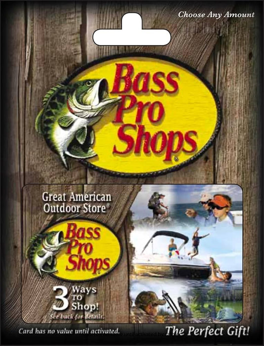 Bass Pro Shops Gift Card USD US $50