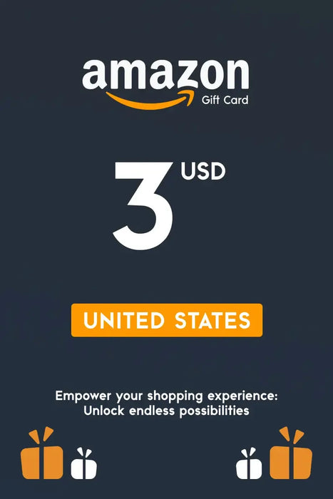 Amazon Gift Card 3 USD Amazon NORTH AMERICA