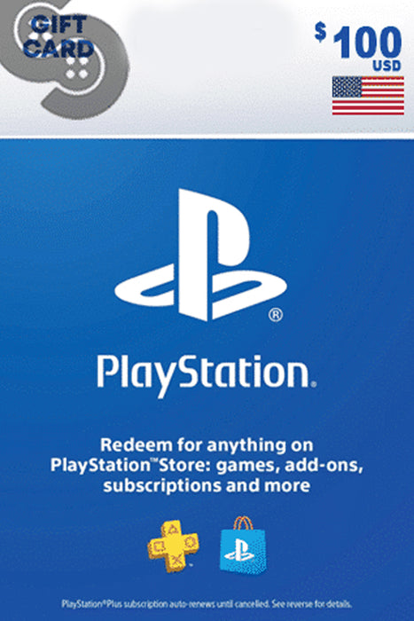 Playstation Network Card (PSN) 100 USD (Saudi Arabia)