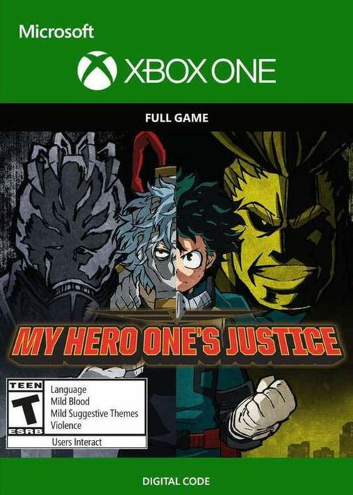 MY HERO ONE'S JUSTICE EU XBOX One CD Key