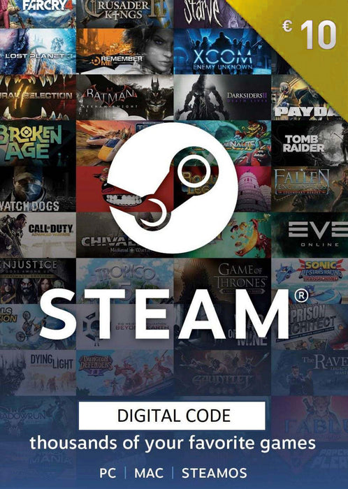 Steam 10 EUR