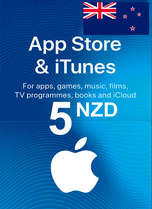 Apple iTunes Gift Card 5 NZD