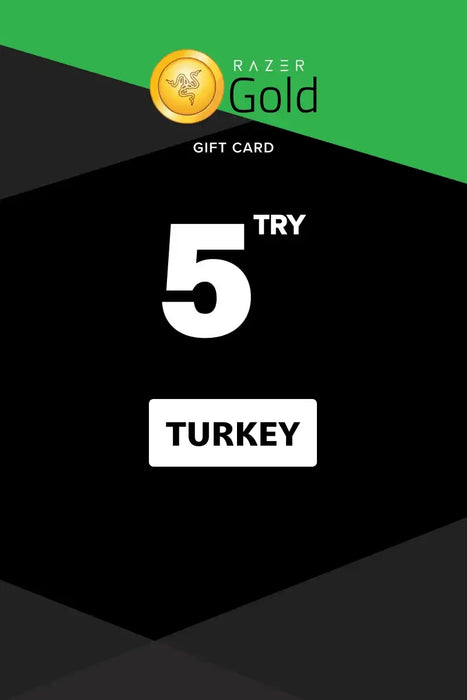 Razer Gold Gift Card 5 TRY (Turkey)