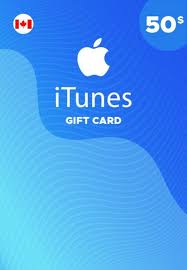 iTunes 50 CAD