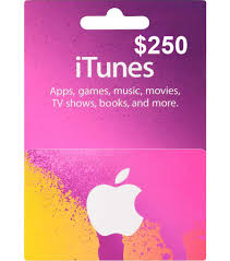 Apple iTunes Gift Card 250 USD - iTunes Key - UNITED STATES