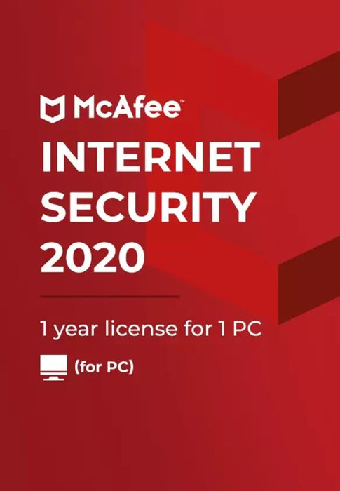 McAfee Internet Security 2020 Key (1 Year / 1 Device)