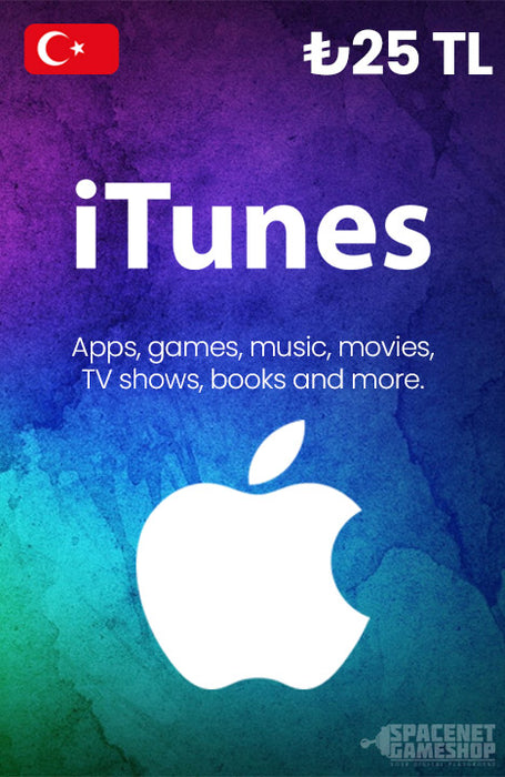 iTunes Gift Card 25 TL TR