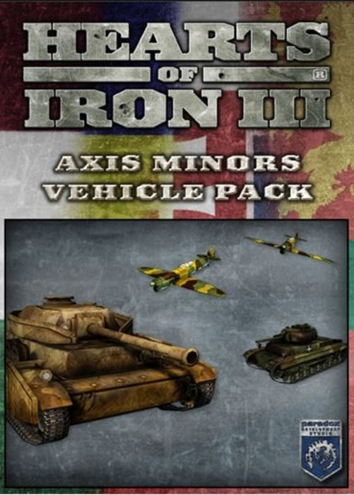 Hearts of Iron III - Axis Minors Vehicle Pack DLC Steam CD Key