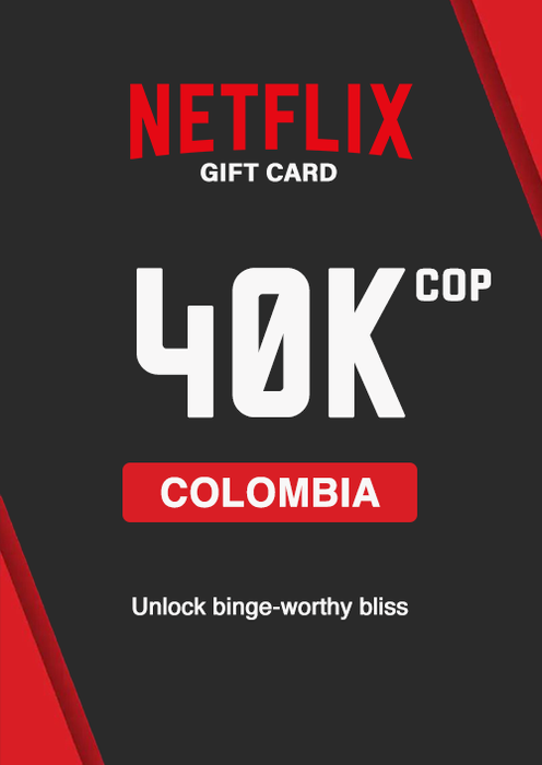 Netflix Gift Card 40000 COP CO