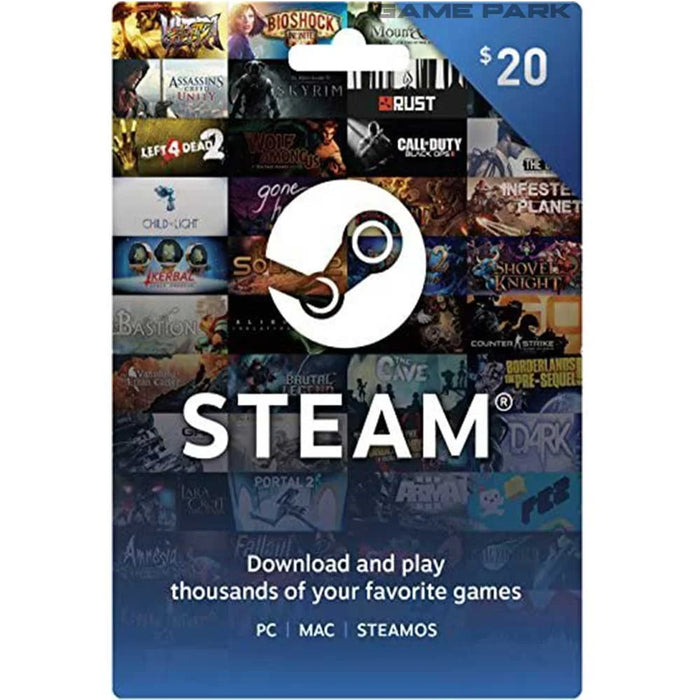 Steam Gift Card 20 USD
