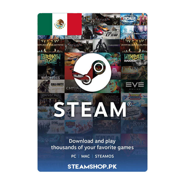 Steam Gift Card 200 MXN MX