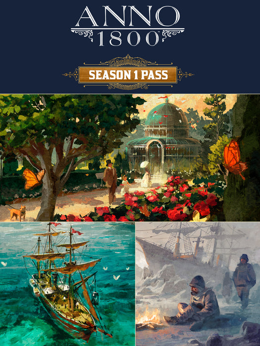 Anno 1800 - Season Pass 1 EU Ubisoft Connect CD Key