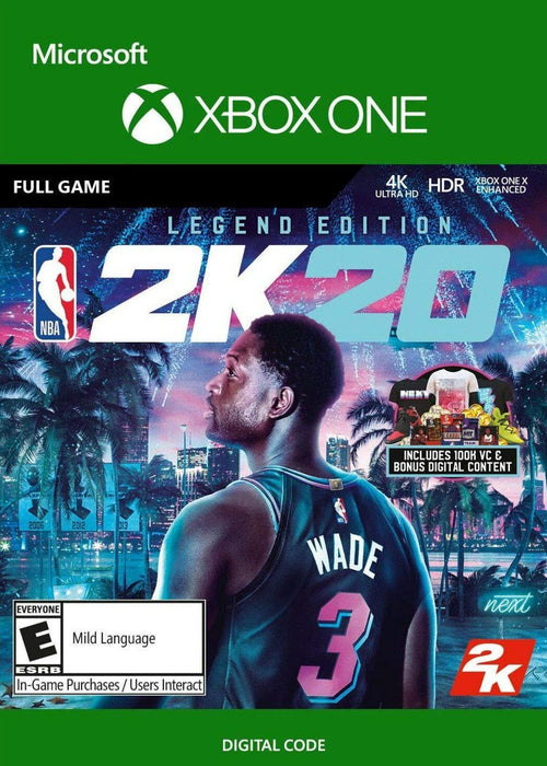 NBA 2K20 UK XBOX One CD Key